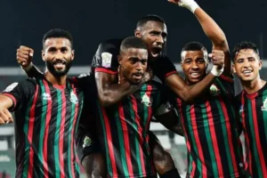 فريق الجيش الملكي يتفوق على ضيفه المغرب التطواني (3-0)