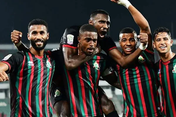 فريق الجيش الملكي يتفوق على ضيفه المغرب التطواني (3-0)