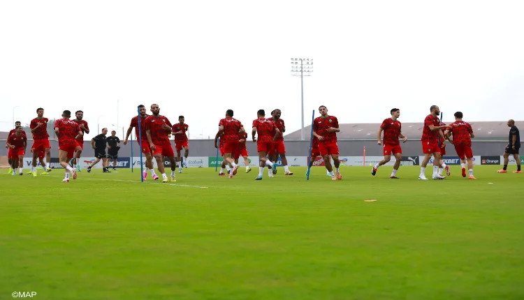 كأس أفريقيا.. شاهد كواليس الحصة التدريبية للمنتخب المغربي