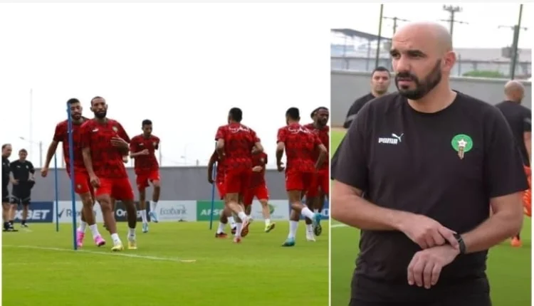 وليد الركراكي ملزم بإبعاد 4 لاعبين من مواجهة تانزانيا