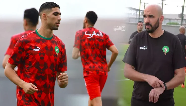 وليد الركراكي يستعد لتغيير تشكيلة المنتخب أمام تنزانيا
