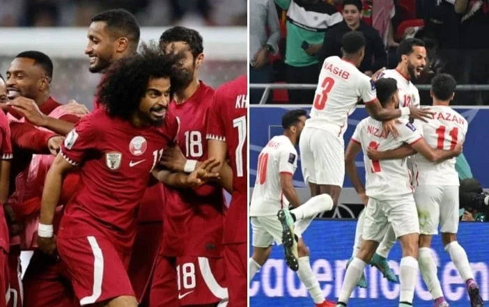 موعد مباراة نهائي كأس آسيا بين الأردن بقيادة عموتة وقطر
