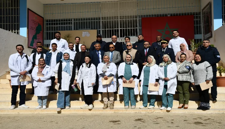 مؤسسة محمد السادس لإعادة إدماج السجناء تنظم قافلة طبية بالسجن المحلي بتطوان