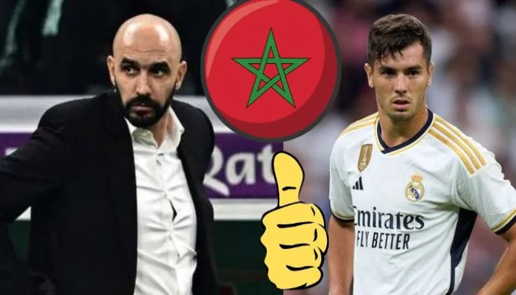 وليد الركراكي وابراهيم دياز