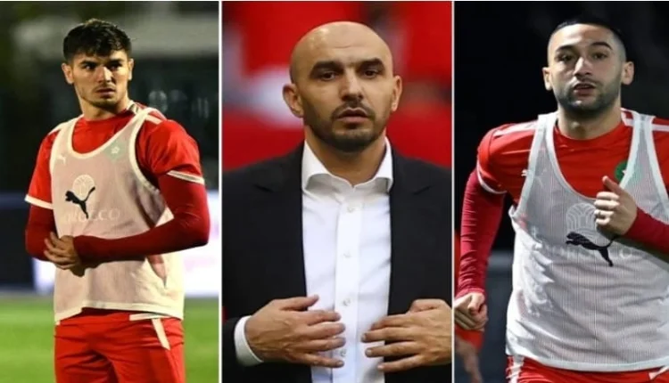 وليد الركراكي يحسم قرار لعب إبراهيم دياز وزياش معا