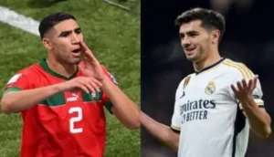أشرف حكيمي لدياز.. "مرحبا بيك فدارك"