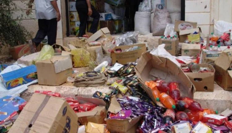 إقليم تاونات.. حجز وإتلاف 82 كلغ من المواد غير الصالحة للاستهلاك