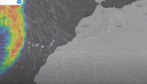 تفاصيل تأثير منخفض جوي "صغير" على المغرب