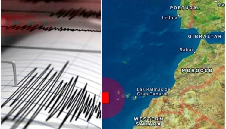هزات بحرية خفيفة إلى متوسطة تضرب المحيط الأطلسي قبالة سواحل المغرب