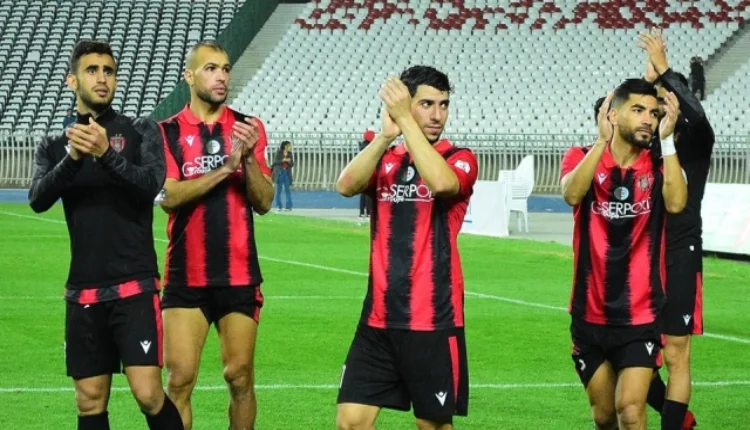 عاجل.. تصرف غير متوقع من لاعبي اتحاد الجزائر بملعب بركان