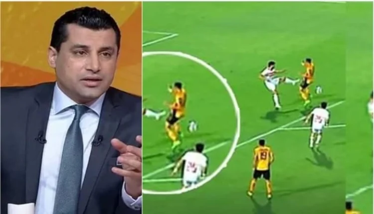 هيثم فاروق ينفجر في وجه مخرج مباراة بركان والزمالك