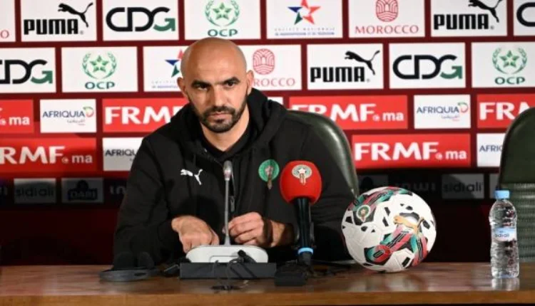 وليد الركراكي يكشف عن خطته أمام منتخب الكونغو