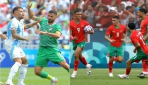 استبعاد لاعب من مباراة المنتخب المغربي والعراقي