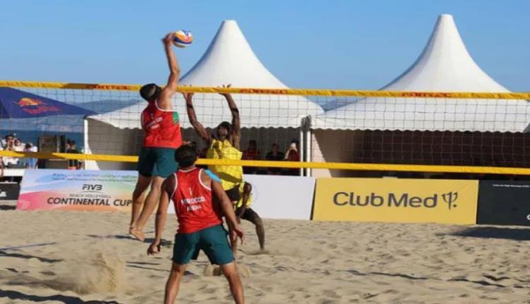 المنتخب المغربي للكرة الطائرة الشاطئية