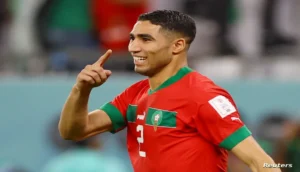 أول تعليق لأشرف حكيمي بعد الفوز على أمريكا