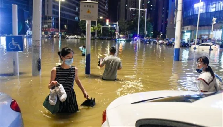 الصين: مصرع 30 شخصا بسبب هطول أمطار غزيرة