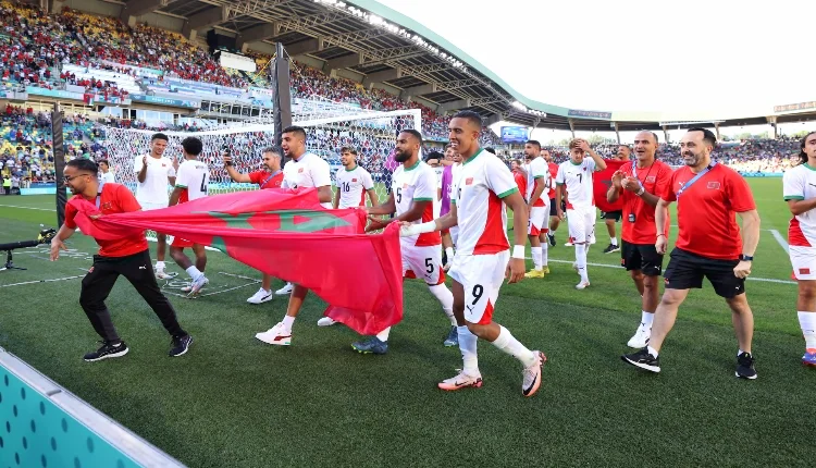 فيفا تحتفل بالمنتخب المغربي الأولمبي وبطريقة رائعة