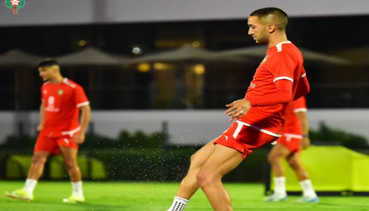 المنتخب المغربي يركز على أمرين خلال الحصة التدريبية الأولى
