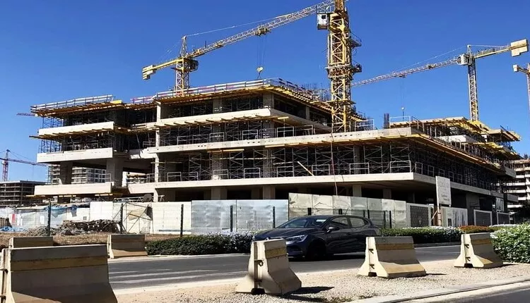 أشغال برج "وليلي ستريت" في الدار البيضاء