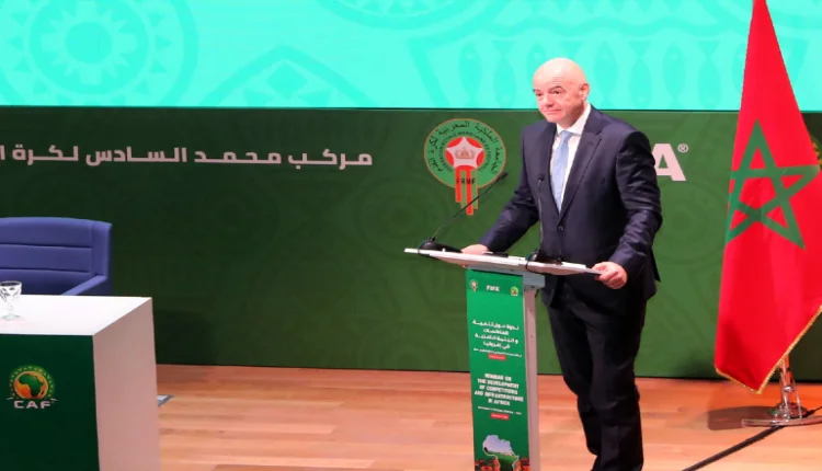 كلام كبير من رئيس "فيفا" تجاه المغرب