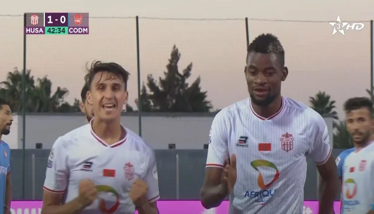 حسنية أكادير يفوز على ضيفه النادي المكناسي (3-0) ـ الدورة 8 ـ