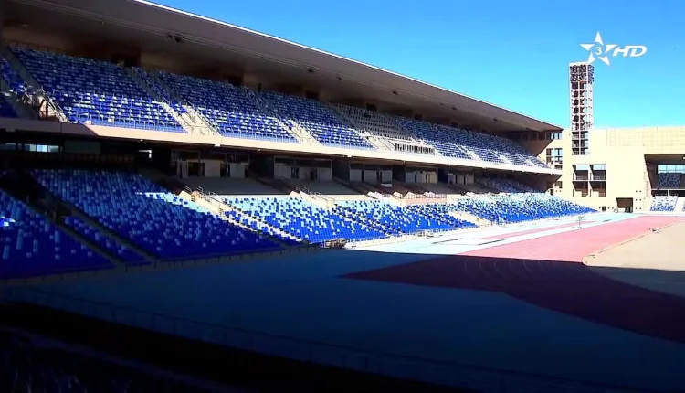 ملعب مراكش في حلة جديدة بعد نهاية تركيب الكراسي (صور حديثة)