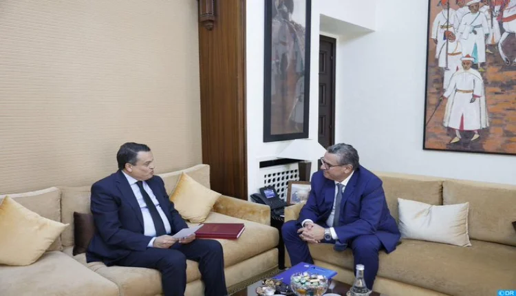 عزيز أخنوش يستقبل رئيس هيئة مراقبة التأمينات والاحتياط الاجتماعي