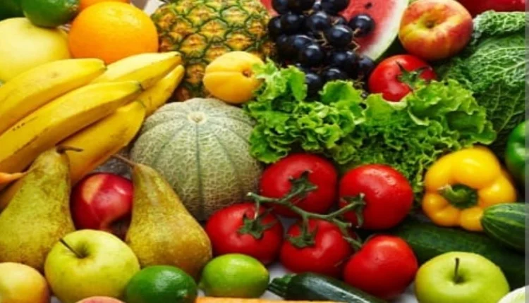 a pile of different fruits