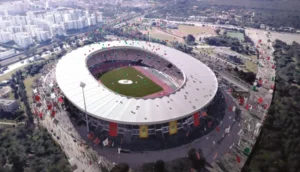 انطلاق مرحلة حاسمة في ملعب الرباط بخصوص الواجهة الخارجية -صور-