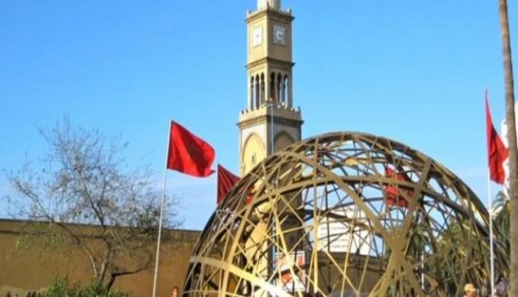 أشغال بناء مرآب تحت أرضي وسط الدار البيضاء