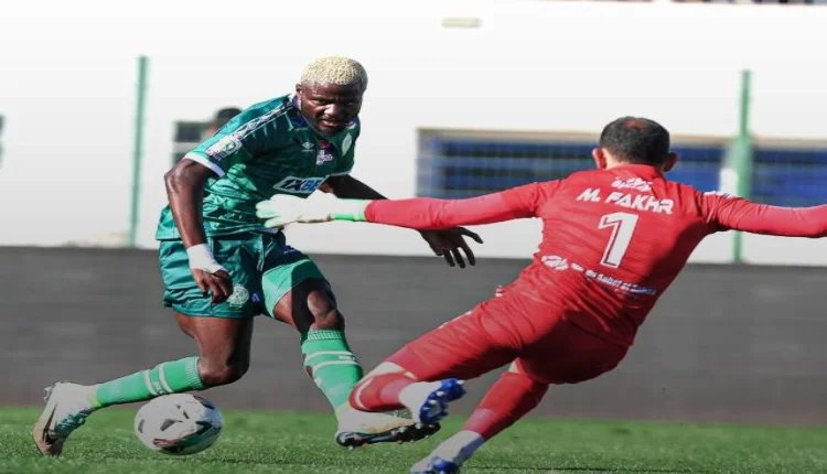 البطولة الوطنية (الدورة 20).. الرجاء الرياضي يفوز على مضيفه نهضة الزمامرة (2-1)