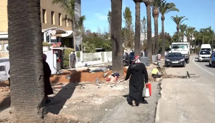 أشغال تهيئة جديدة بالرباط لتخفيف الازدحام المروري