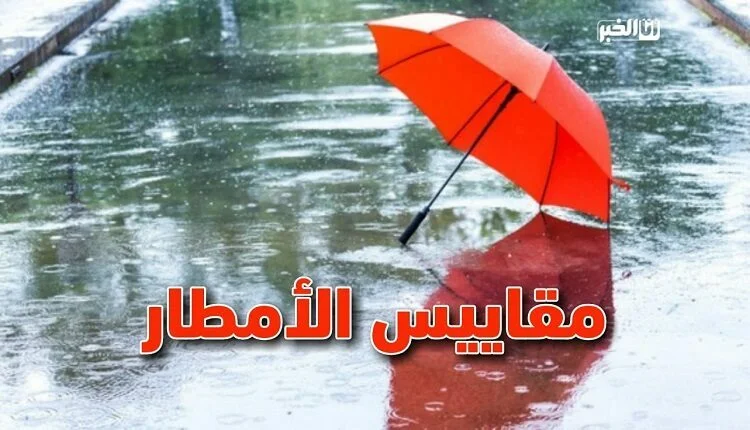 مقاييس الأمطار