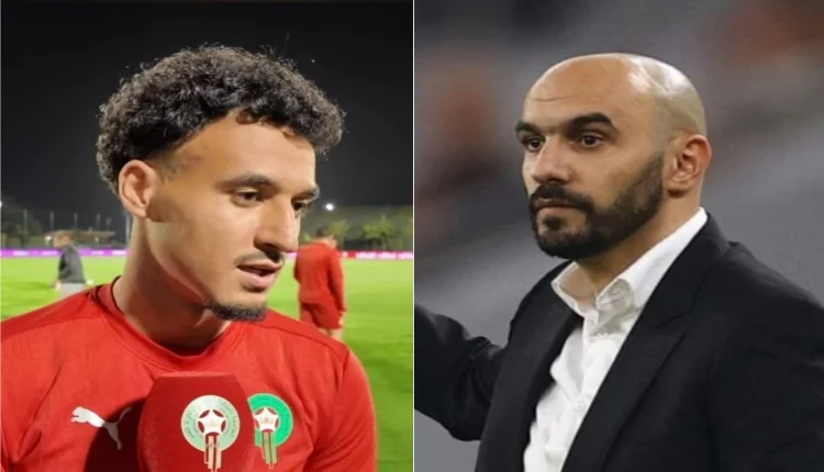 تفاصيل رسالة وليد الركراكي لعمر الهلالي