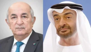 رئيس الجزائر والإمارات