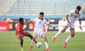 المنتخب التونسي والكيني للشباب