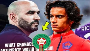 وليد الركراكي و أيوب بوعدي