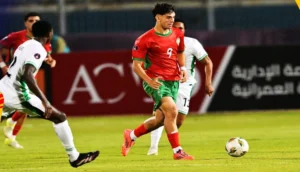 المنتخب المغربي للشبان أمام نيجيريا
