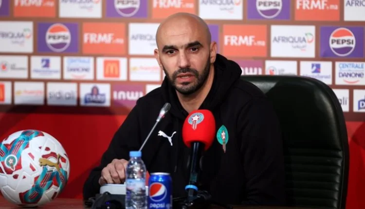 وليد الركراكي يتحدث عن كأس العالم 2030