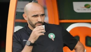 وليد الركراكي مدرب المنتخب المغربي