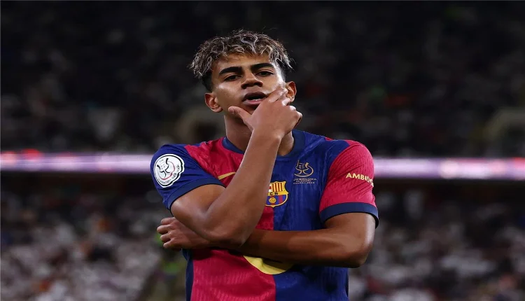 لامين يامال نجم برشولة