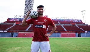 أشرف داري لاعب الأهلي المصري ـ أرشيف ـ