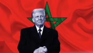 ترامب وعلم المغرب