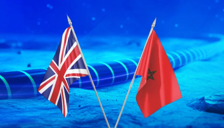 الربط الكهربائي بين المغرب وبريطانيا