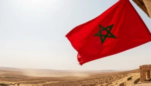 موجة حر قادمة للمغرب ـ صورة الذكاء الاصطناعي ـ
