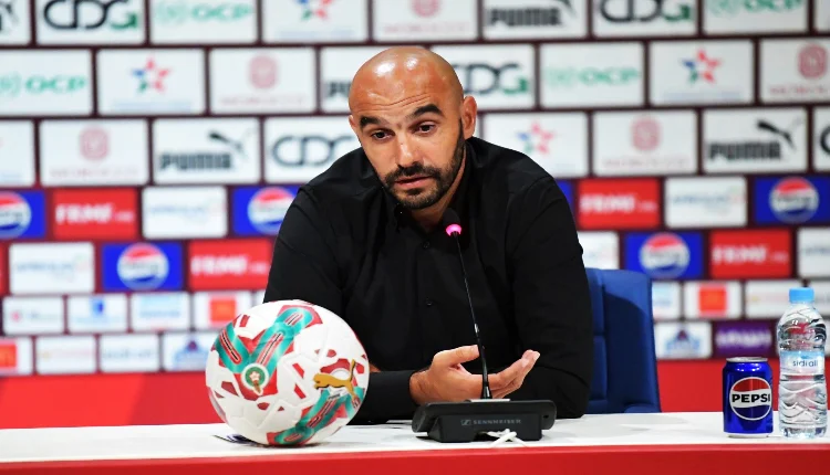 وليد الركراكي مدرب المنتخب المغربي ـ أرشيف ـ