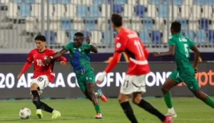 منتخب تنزانيا أمام مصر في مواجهة سابقة