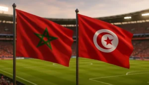 المنتخب المغربي وتونس