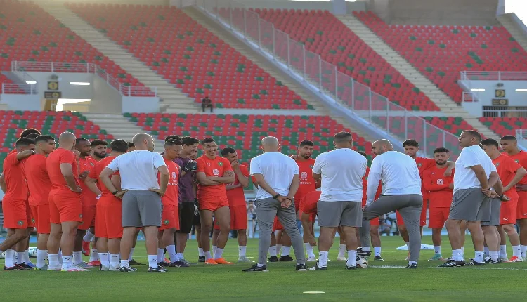 المنتخب المغربي يُجري آخر تدريباته بفاس