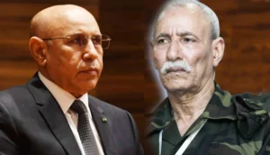 زعيم البوليساريو يستغل العيد لتوجيه رسالة للرئيس الموريتاني